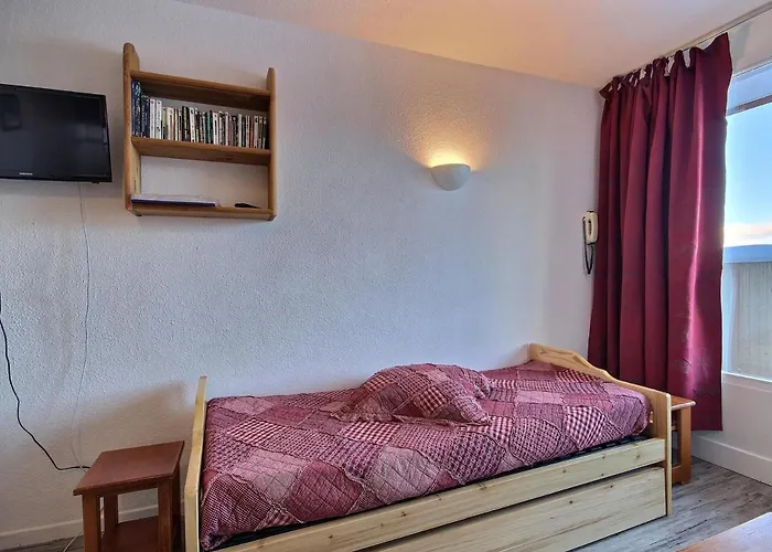 公寓 Renove 4 Pers, Balcon, Plagne Soleil - Fr-1-455-96 拉普拉涅