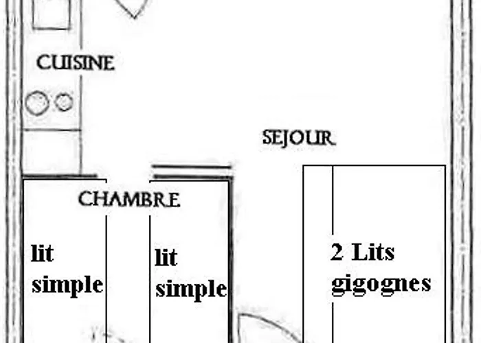 Renove 4 Pers, Balcon, Plagne Soleil - Fr-1-455-96 拉普拉涅
