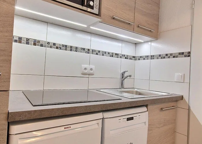 Renove 4 Pers, Balcon, Plagne Soleil - Fr-1-455-96 公寓